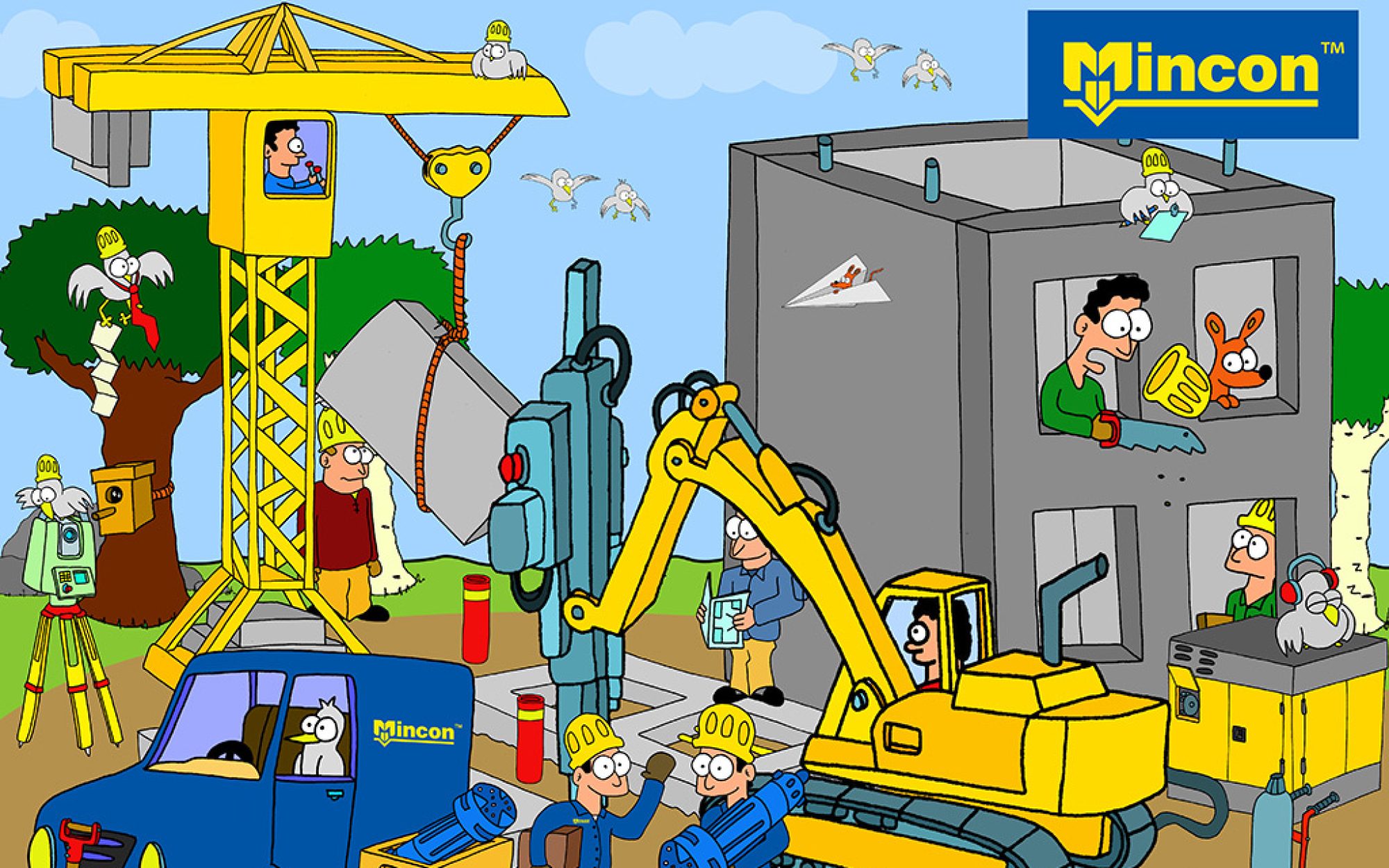 Mincon Finland lahjoittaa liikennemattoja paikallisille päiväkodeille ...